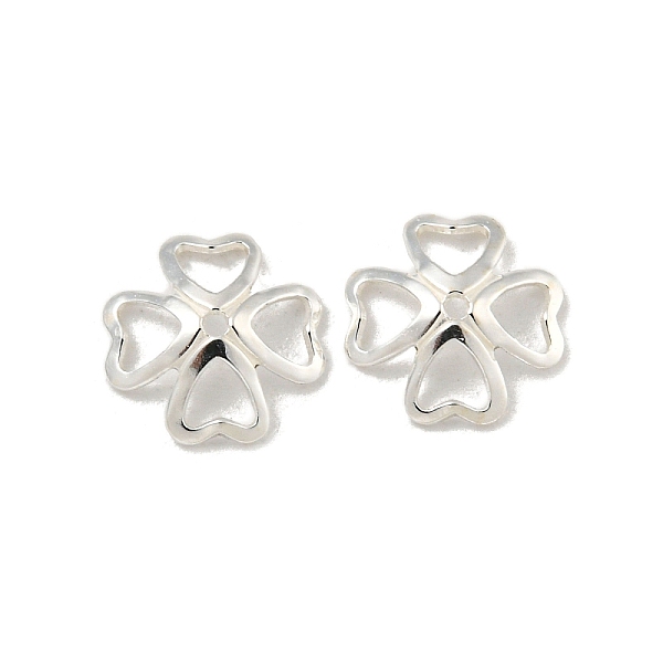 

PandaHall 925 Sterling Silver Bead Caps, Multi-Petal, Flower, Silver, 8x2mm, Hole: 0.7mm, about 100pcs/10g Sterling Silver