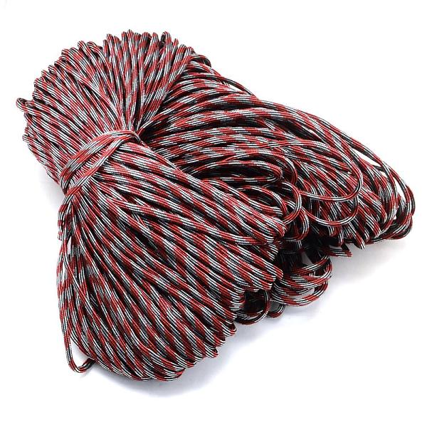 

PandaHall 7 Inner Cores Polyester & Spandex Cord Ropes, for Rope Bracelets Making, Indian Red, 4mm, about 109.36 yards(100m)/bundle...