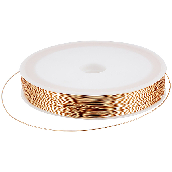 

PandaHall Beebeecraft Eco-Friendly Copper Wire, Round Beading Wire for Jewelry Making, Long-Lasting Plated, Real 18K Gold Plated, 24 Gauge...