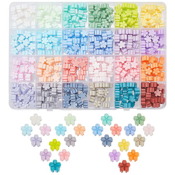 

PandaHall 24 Colors Sakura Sealing Wax Particles, Wax Seal Beads for Retro Seal Stamp, Mixed Color, 9x9x6mm, about 600pcs/box Wax Flower..., Multicolor