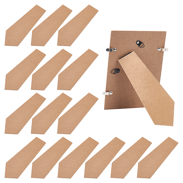 

PandaHall Wooden Sheet, for Photo Frame Stand Accessories, Camel, 174x59.5x2mm Wood Brown