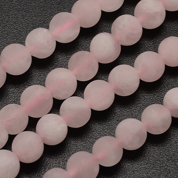 Natural Rose Quartz Beads Strands