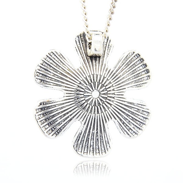 

PandaHall Antique Silver Plated Alloy Enamel Flower Pendants, Dodger Blue, 34x34x8mm, Hole: 3mm Alloy+Enamel Flower Blue