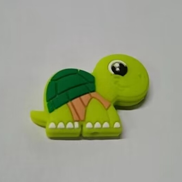 

PandaHall Silicone Beads, DIY Nursing Necklaces and Bracelets Making, Chewing Pendants For Teethers, Tortoise, Yellow, 24x33x7mm, Hole: 2mm...