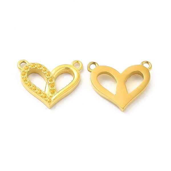 

PandaHall Ion Plating(IP) 304 Stainless Steel Pendant Rhinestone Settings, Heart, Real 14K Gold Plated, Fit For 0.8mm Rhinestone...