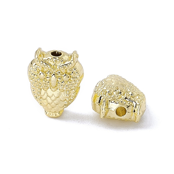 

PandaHall Alloy Beads, Owl, Light Gold, 10x8x4.5mm, Hole: 1.4mm Alloy Owl