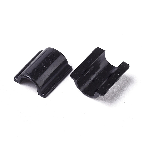 

PandaHall Plastic Hair Finding, Black, 13.5x11.5x4.5mm Plastic Black