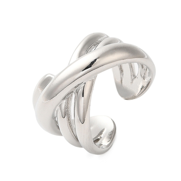 Brass Open Cuff Rin… - image