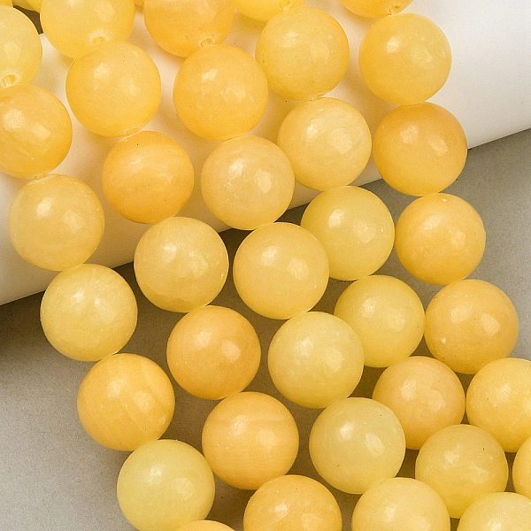 Natural Yellow Calcite Beads Strands