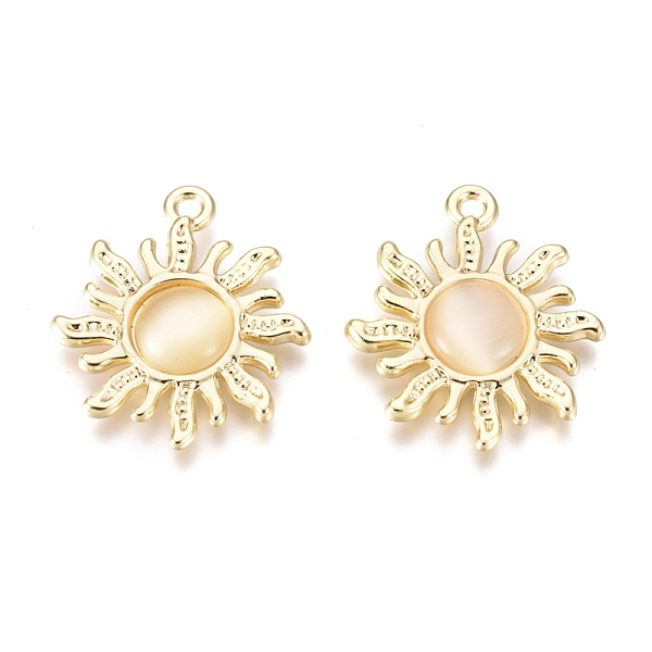 Alloy Cat Eye Penda… - image