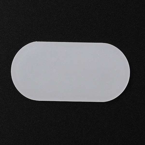 

PandaHall Transparent Acrylic Action Figure Display Bases, Clea, Oval, 50x25x2mm Acrylic Oval Clear