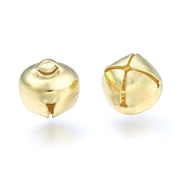 

PandaHall Iron Bell Charms, Golden, 10x10x10mm, Hole: 3x1mm Iron Bell
