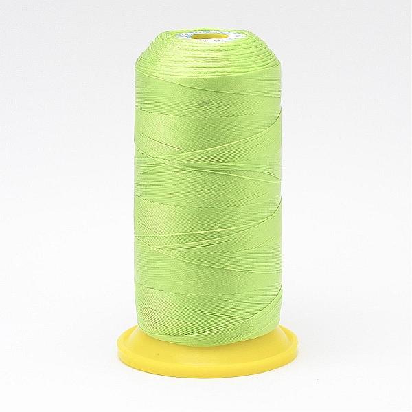 

PandaHall Nylon Sewing Thread, Pale Green, 0.4mm, about 400m/roll Nylon Green
