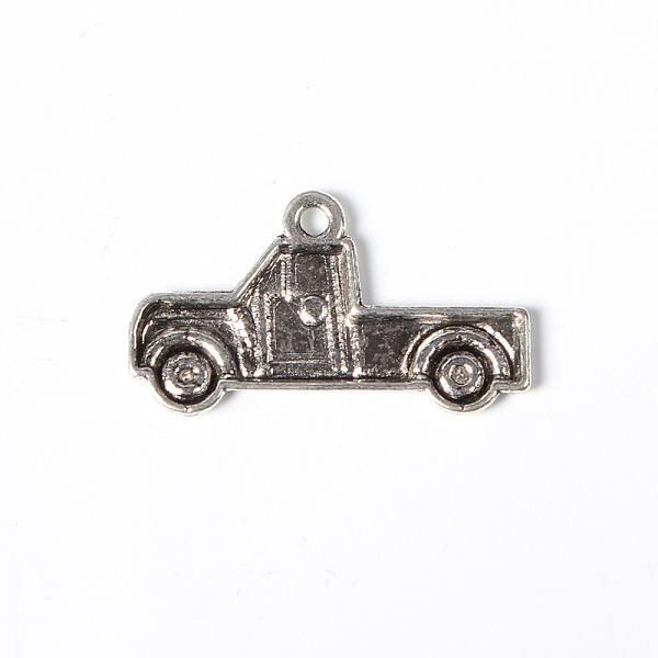 

PandaHall Tibetan Style Alloy Pendants, Lead Free and Cadmium Free, Pick Up Truck Charms, Antique Silver Color, Size: about 15mm long, 26mm...