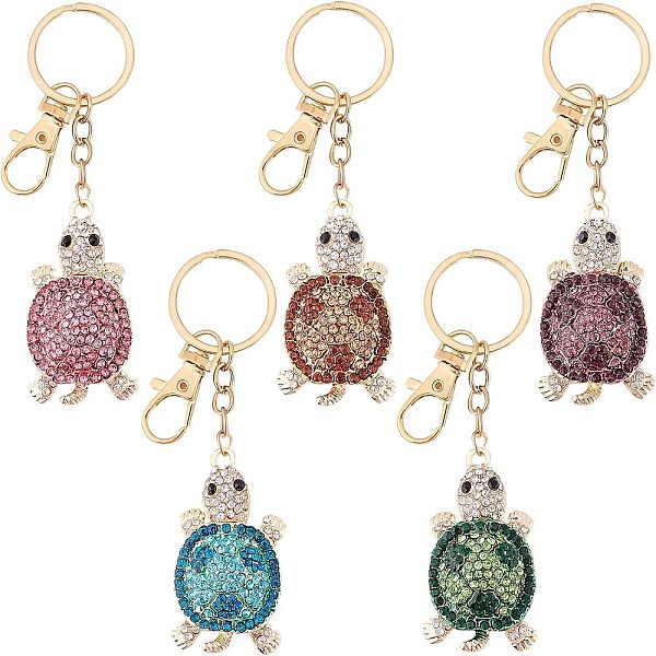 5Pcs 5 Colors Alloy… - image