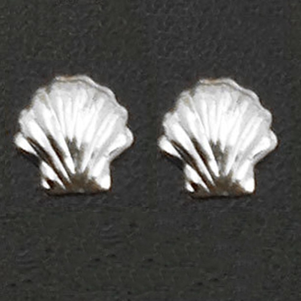 

PandaHall Alloy Cabochons, Nail Art Decoration Accessories for Women, Shell Shape, Silver, 4.5x4.5x1mm Alloy Shell Shape
