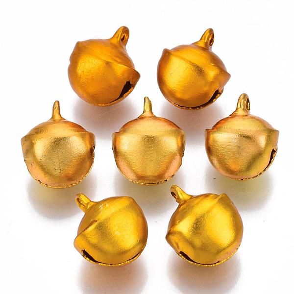 

PandaHall Aluminum Bell Charms, Gold, 14x11.5x10mm, Hole: 2mm Aluminum Bell Gold