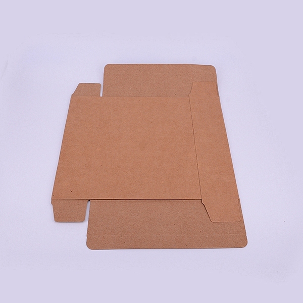 

PandaHall Foldable Creative Kraft Paper Box, Wedding Favor Boxes, Favour Box, Paper Gift Box, with Clear Window, Square, BurlyWood..., Orange