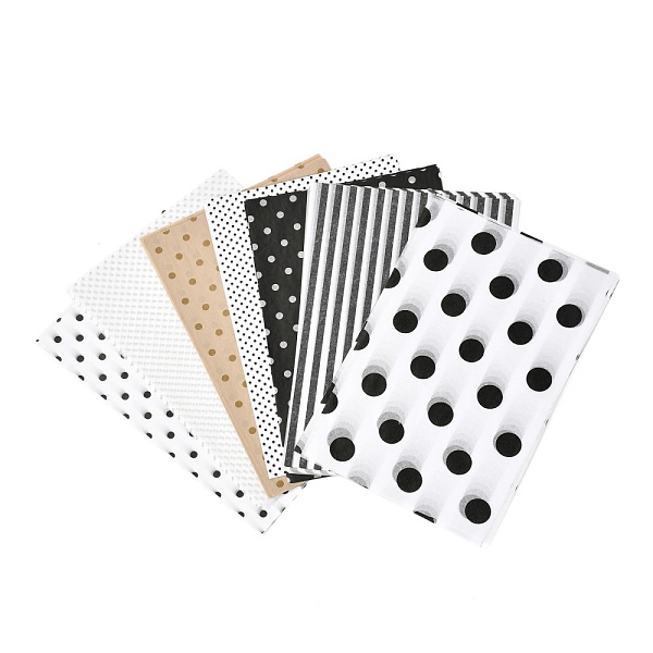 

PandaHall Colorful Tissue Paper, Gift Wrapping Paper, Rectangle, with Mixed Pattern, Mixed Color, 210x140mm, 80pcs/bag Paper Rectangle..., Multicolor
