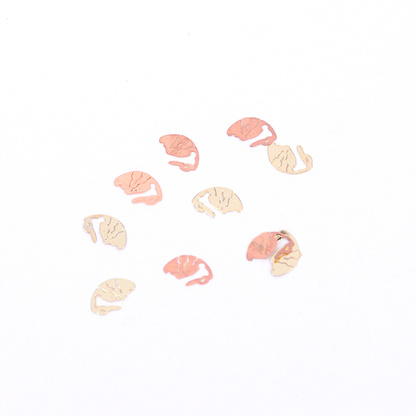 

PandaHall Brass Cabochons, Nail Art Decoration Accessories for Women, Constellations, Ajna, Virgo: 5.5x3.5x0.1mm, about 1000pcs/bag Brass...