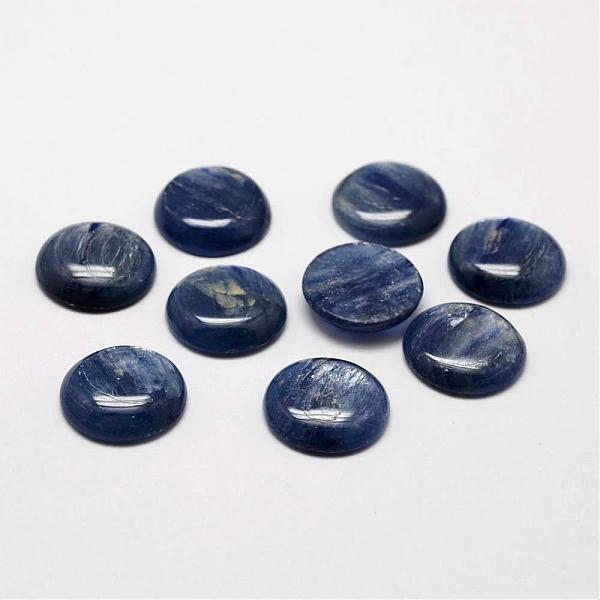 

PandaHall Natural Kyanite/Cyanite/Disthene Cabochons, Half Round/Dome, 16x4mm Other Quartz Half Round
