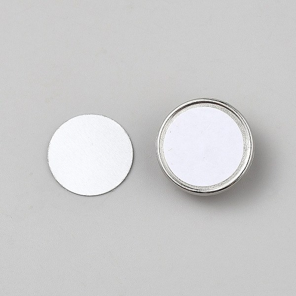 Alloy Sublimation Blank Brooch Pin