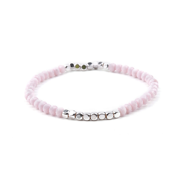 

PandaHall Gold-tone Miyuki Elastic Crystal Beaded Bracelet with Acrylic Tube Beads Other Purple