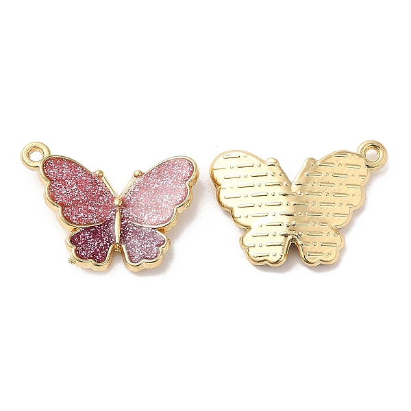 

PandaHall Alloy Enamel Pendants, with Glitter Powder, Long-Lasting Plated, Cadmium Free & Nickel Free & Lead Free, Golden, Butterfly Charm...