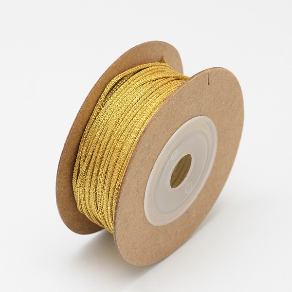 

PandaHall Braided Nylon Threads, Light Khaki, 1mm, about 14.21 yards(13m)/roll Nylon
