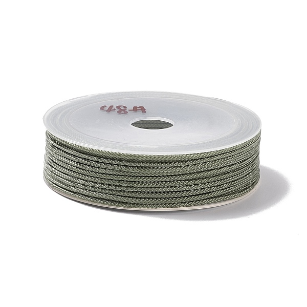 

PandaHall Braided Nylon Threads, Dyed, Knotting Cord, for Chinese Knotting, Crafts and Jewelry Making, Dark Sea Green, 1mm, about 21.87...