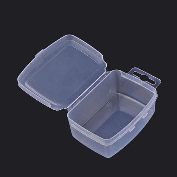 

PandaHall Plastic Bead Storage Containers, Rectangle, Clear, 10.5x7x3.5cm Plastic Rectangle Clear