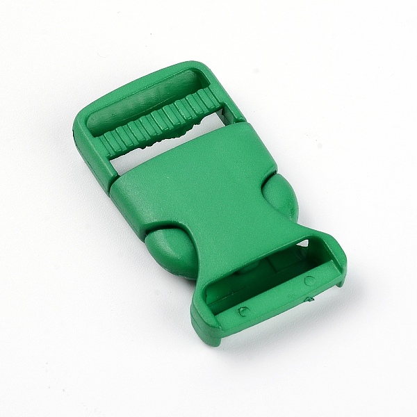 

PandaHall Nylon Side Release Buckles, Survival Bracelet Clasps, Lime Green, 57x30x9.5mm, Hole: 5x25mm Plastic