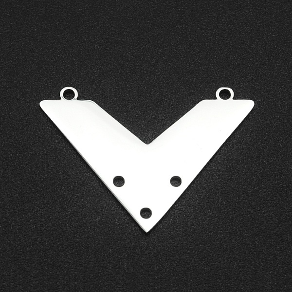 

PandaHall 201 Stainless Steel Chandelier Components Links, Laser Cut, Stainless Steel Color, 19.5x28x1mm, Hole: 1.4mm 201 Stainless Steel...