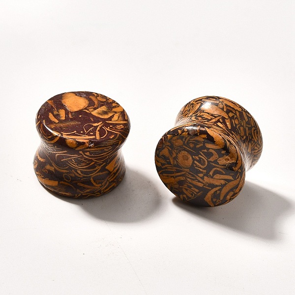 Natural Miriam Stone Ear Plugs Gauges