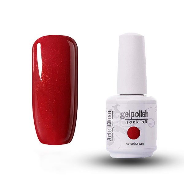 

PandaHall 15ml Special Nail Gel, for Nail Art Stamping Print, Varnish Manicure Starter Kit, Dark Red, Bottle: 34x80mm Resin Red