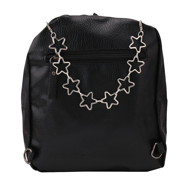 

PandaHall Alloy Purse Chains, Handbag Decorative Chains, Star, 29cm Alloy Star