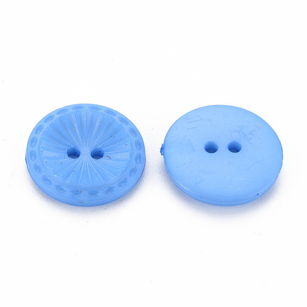 2-Hole Plastic Buttons