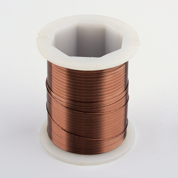 

PandaHall Round Copper Jewelry Wire, Saddle Brown, 28 Gauge, 0.3mm, about 9 Feet(3 yards)/roll, 12 rolls/box Copper Round Brown