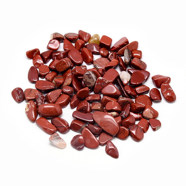 

PandaHall Natural Red Jasper Beads, Tumbled Stone, No Hole/Undrilled, Chips, 8~20x5~10x1~7mm Red Jasper Chip