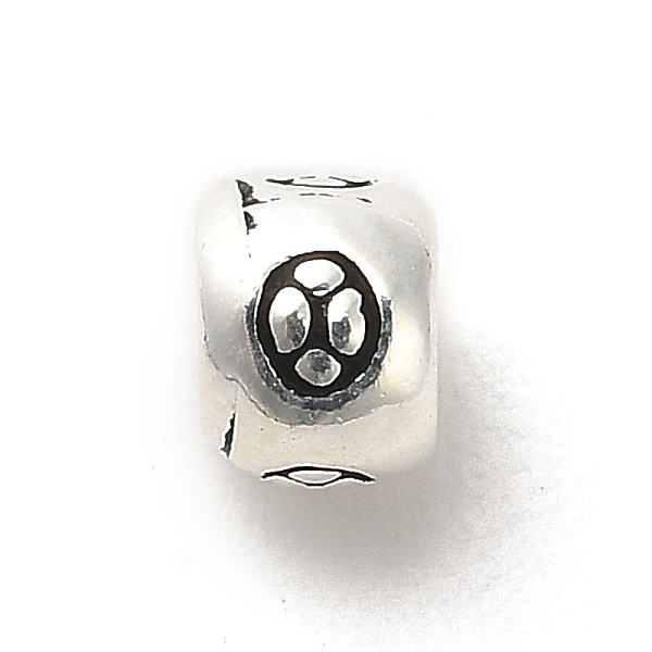 

PandaHall 925 Sterling Silver Beads, Rondelle, Antique Silver, 5x4mm, Hole: 2.5mm Sterling Silver Rondelle