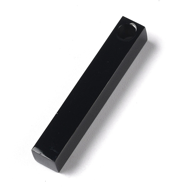 

PandaHall Ion Plating(IP) 304 Stainless Steel Pendants, Rectangle/Bar, Black, 30x5x5mm, Hole: 3mm 304 Stainless Steel Rectangle