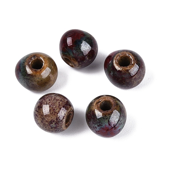 Vintage Handmade Porcelain Beads