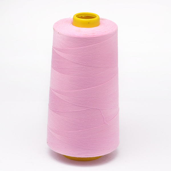 

PandaHall 100% Spun Polyester Fibre Sewing Thread, Plum, 0.1mm, about 5000yards/roll Polyester Purple