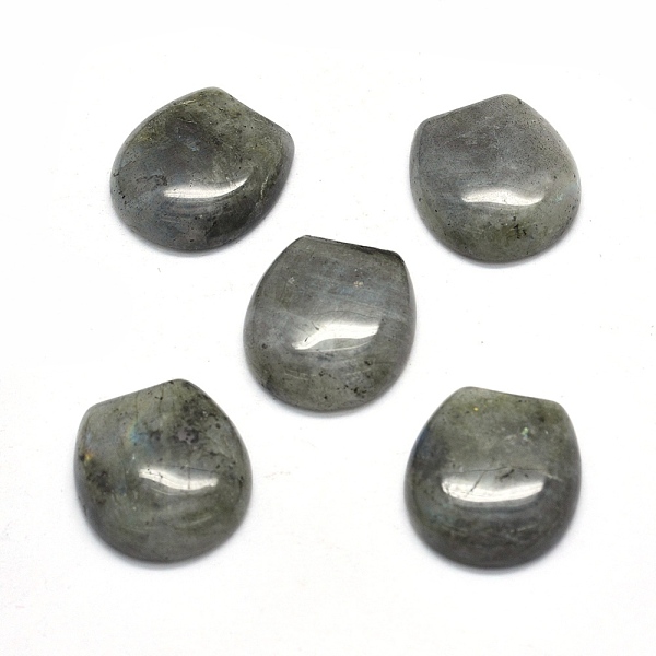 

PandaHall Natural Labradorite Cabochons, Oval, 22x20.5x6~7mm Labradorite Oval