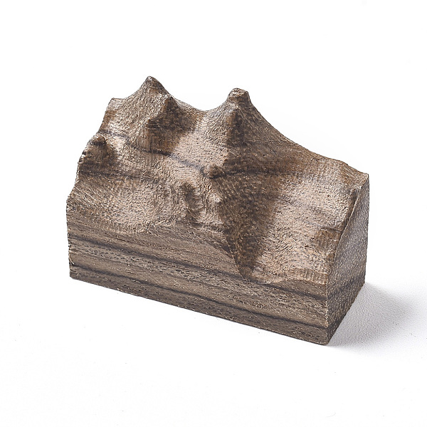 

PandaHall Unfinished Broken Sandalwood, for DIY Epoxy Resin, UV Resin Jewelry Pendant, Rings, Necklaces Making, Mountain, Camel..., Brown