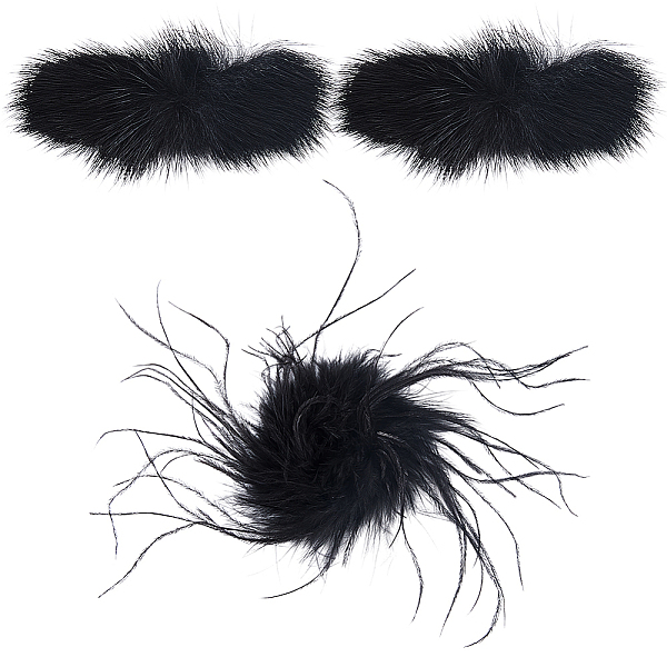 3 clip per fibbia per scarpe in visone e ferro-image-HJEW-WR00057-it