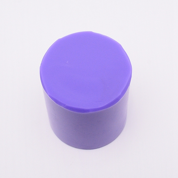 

PandaHall Cylinder with Leaves 3D Food Grade Silicone Candle Molds, Fondant Molds, For DIY Cake Decoration, Chocolate, Candy, UV Resin &..., Purple