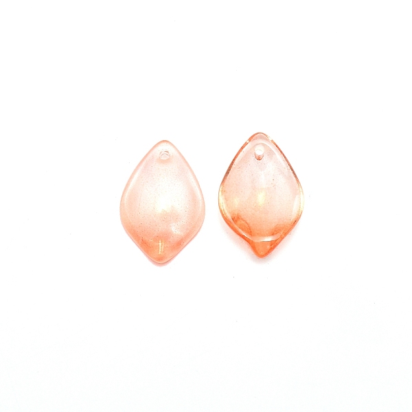 

PandaHall Handmade Lampwork Pendants, Petaline, Orange, 19x13x5mm, Hole: 1.2mm Lampwork Others Orange