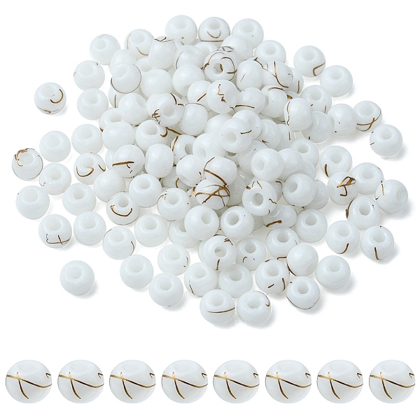 6/0 Opaque Glass Seed Beads