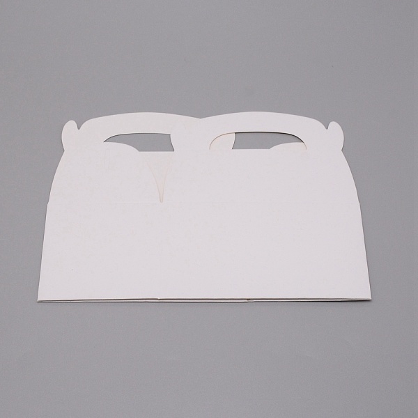 Solid Color Paper Fold Cakes Boxes